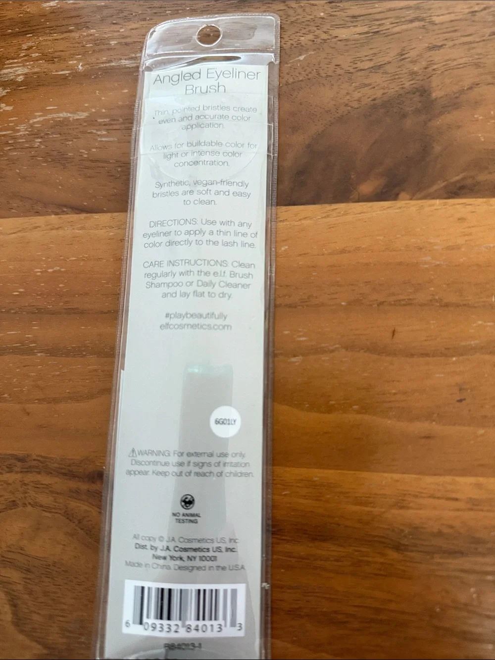 New E.L.F. ELF Angled Eyeliner Brush